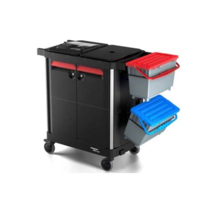 Sprintus cleaning trolley VariX ZERO  XL CB lockable doors
