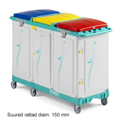 Trolley Magic Line 150P Professional 150mm outdoor wheels