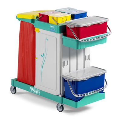 Cleaning trolley Magic System 720 Safety