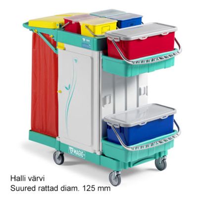 Ratiņi Trolley Magic 700 pelēki