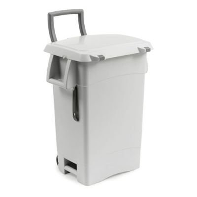 Bin 70 L with lid and drainpipe, 2 wheels