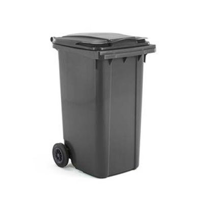 Waste bin 240 l with 2 wheels, grey