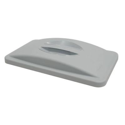 Vāks Slim Jim 60 un 87L Rubbermaid,Pelēks