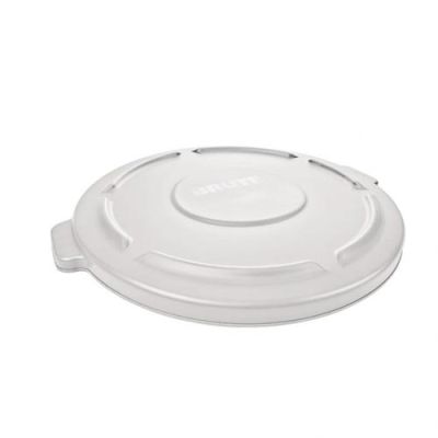 Lid Round Brute 76L Rubbermaid, white