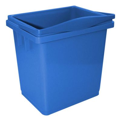 Bucket 4L blue with with upper handle