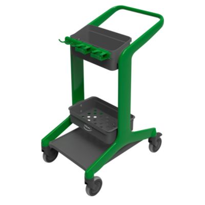 Vikan HyGo uzkopšanas ratiņi, 780mm,zaļi