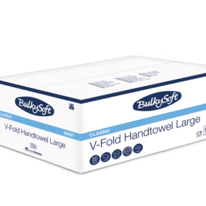 BulkySoft Classic V-veida salocīts roku dvielis, 2-slāņu. 150