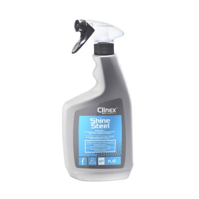 Clinex Shine Steel 650 ml - līdzeklis nerūsējošam tēraudam