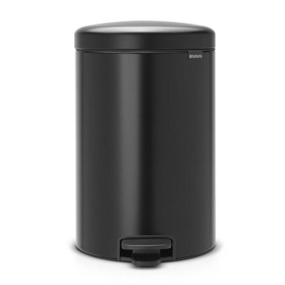 Brabantia atkritumu tvertne 20L Newlcon matēta/melna
