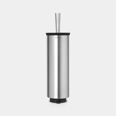 Brabantia tualetes birste ar turētāju, matēta metāla
