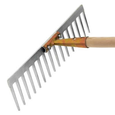 Professional light metal rake, 42 cm (handle CA02900160)