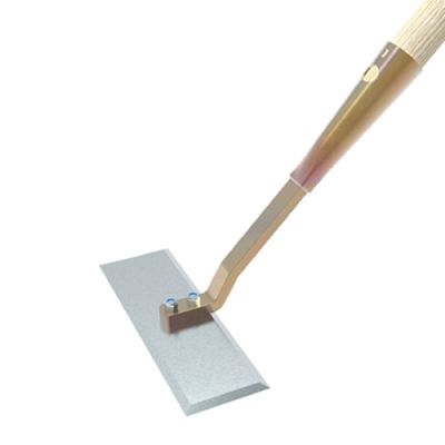 Professional rectangular hoe 15 cm; (handle CA0548)