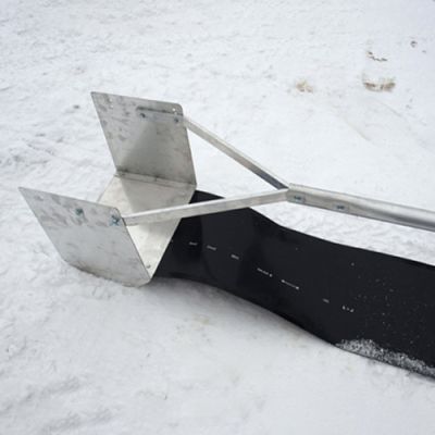 Snow dropper Tarmo 6m strong telescopic arm 37cm width