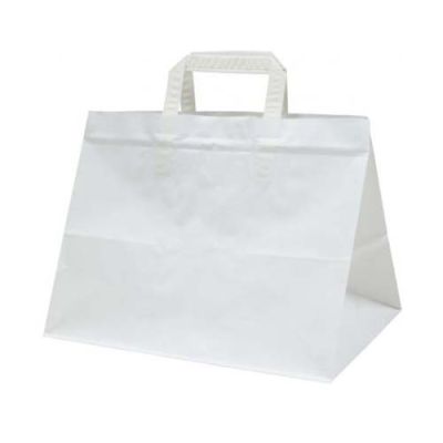 Paberkott sangadega 31,7+21,8x24,5cm valge