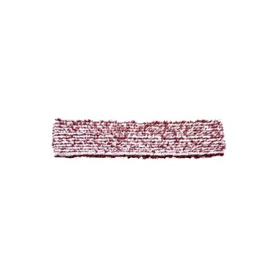 Sappax micro/polyester  tube towel 33cm white/burgundy