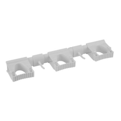 Vikan Hi-Flex Wall Bracket System 3+2, 420 mm, White