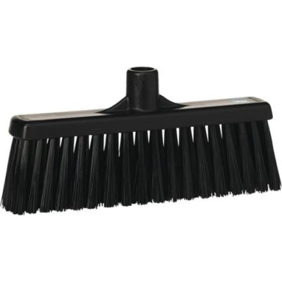 Broom with straight neck 310mm medium black