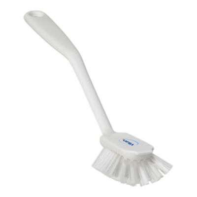 Vikan dish brush 280mm medium, white