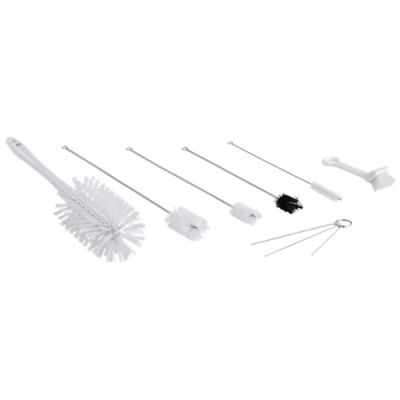 Vikan brush kit for softice machines  (9pcs), White