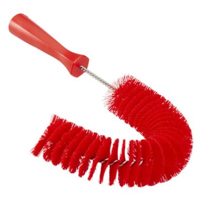 Vikan Pipe Exterior Brush, 360 mm, Medium, Red