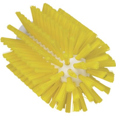 Vikan Pipe Cleaning Brush 77mm for handle, medium, yellow