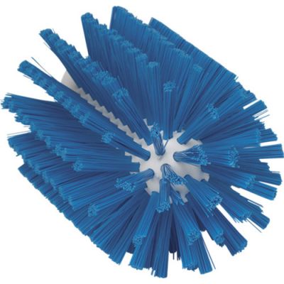 Vikan Pipe Cleaning Brush 90mm for handle, medium, blue