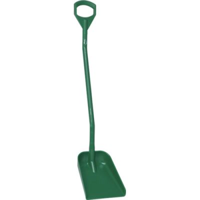 Shovel long handle 1300mm green small blade