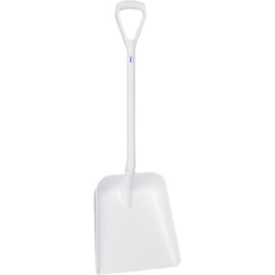 Vikan Shovel D grip large deep 1035mm blade, white