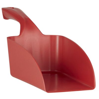 Vikan Hand scoop , Metal detectable 1L, red