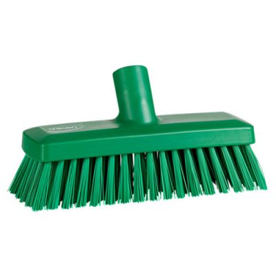 Vikan Compact Wall/Deck Scrub 225 mm, stiff, green