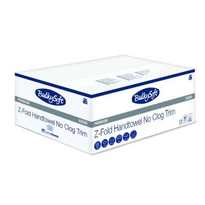 Bulkysoft Premium Z-fold handtowel 2-ply. 150 sheets