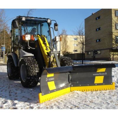Ficon FC V2000ST V-plow (incl. snow deflector -kit)