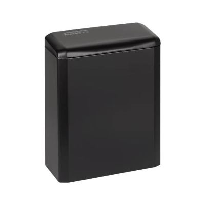 Sanitary bin Mediclinics 6L, stainless steel, black