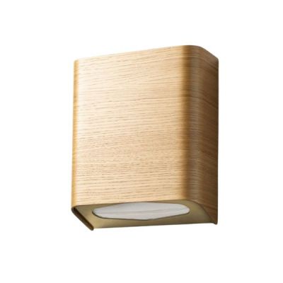 Wuoma paper dispenser oak/gold