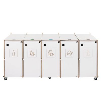 Sorting station, white Ecolong 60W5