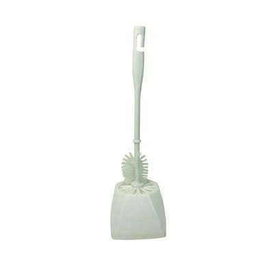 Toilet brush set, white