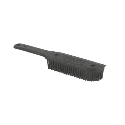 Rubber hand brush Sweepa 25 cm, black