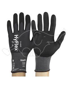 Nitrile Foam gloves HyFlex 11-840 size M/8 Ansell