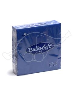BulkySoft napkins Plus 38x38 2-ply blue