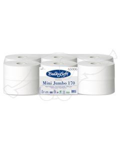 BulkySoft Mini Jumbo 170 Premium toilet roll 2-ply, 170m